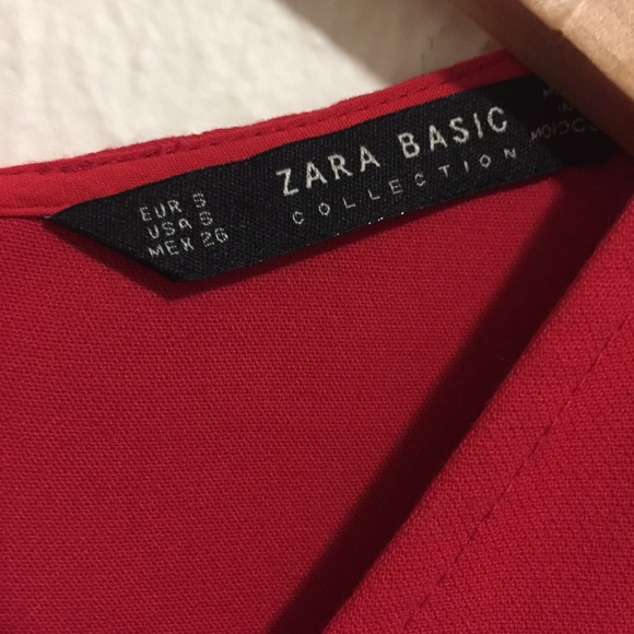 ❤️Zara red romper size S❤️ - Picture 5 of 6